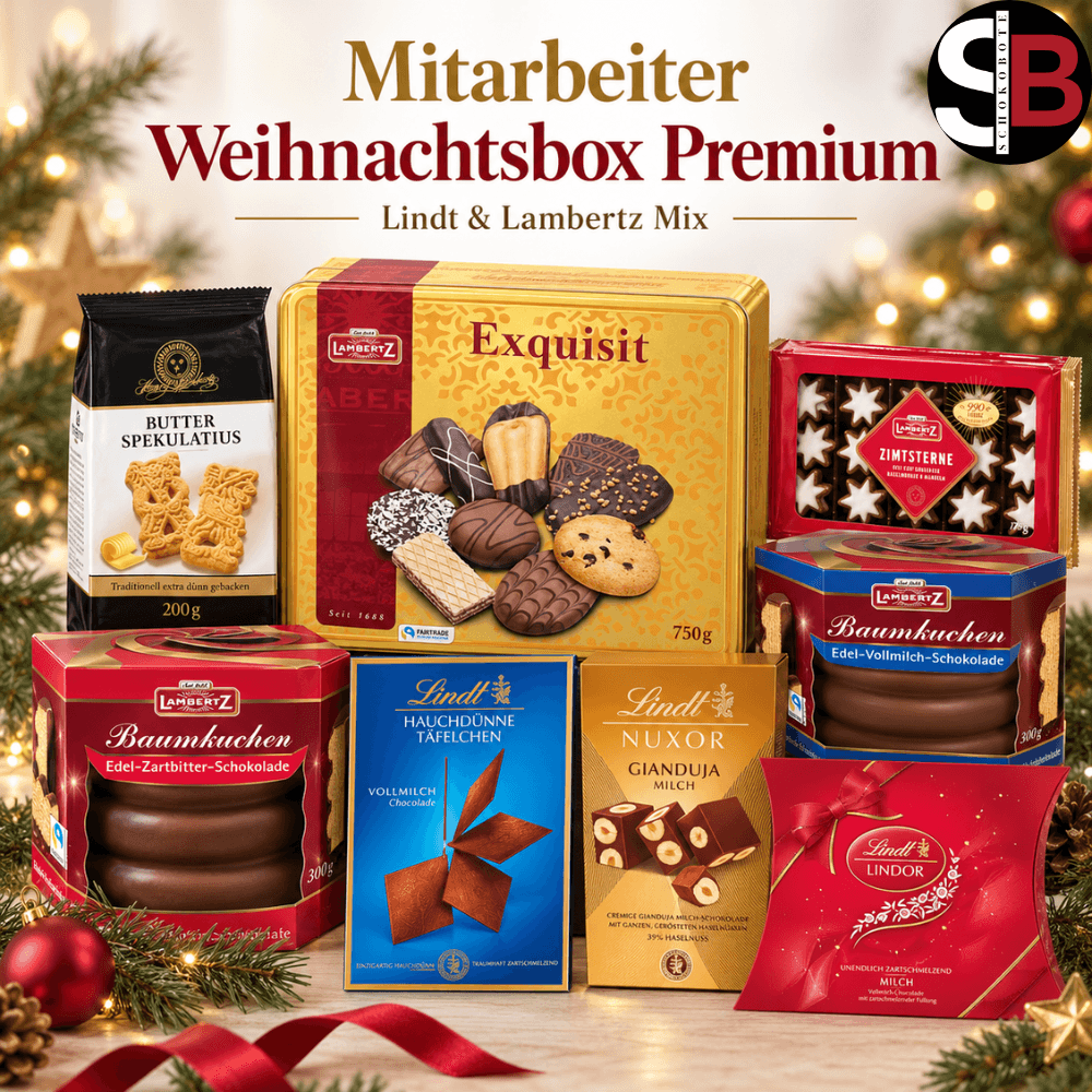Mitarbeiter Weihnachtsbox Premium – Lindt & Lambertz 1,95 kg SB136