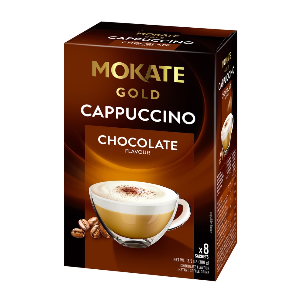 Mokate Cappuccino Gold Chocolate - Getränkepulver 100g