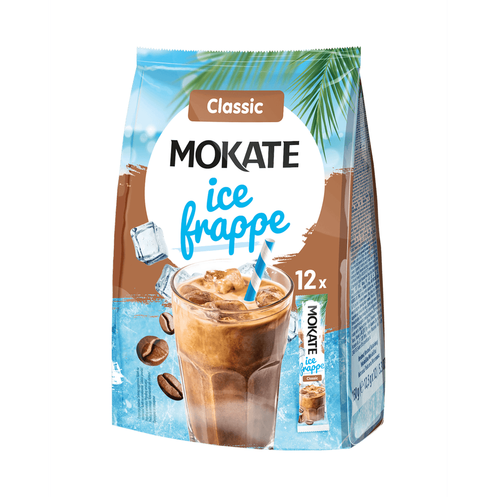 Mokate Instant Kaffeepulver Ice Frappe Classic 150g (12x12,5g)