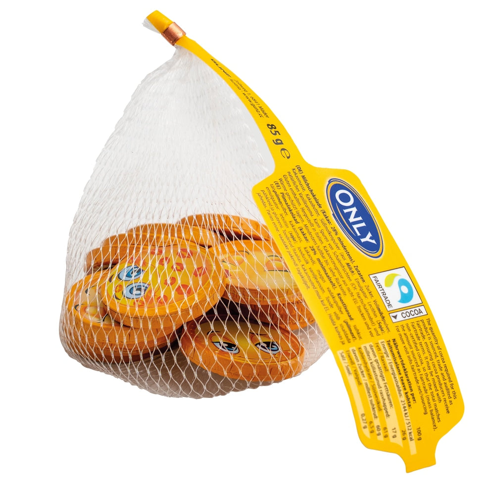 ONLY Emoji Milchschokolade im Netz 85 g