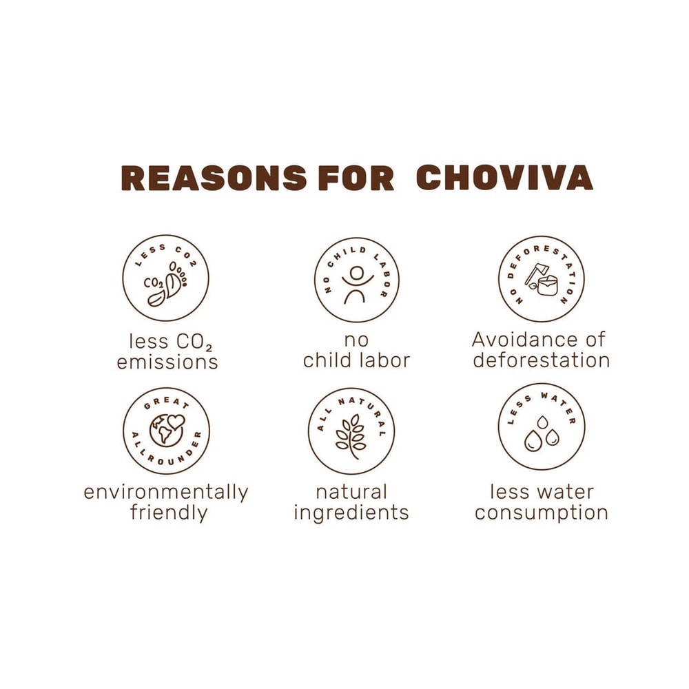 Only Puffreis ChoViva Schokoladenalternative Snack 100g