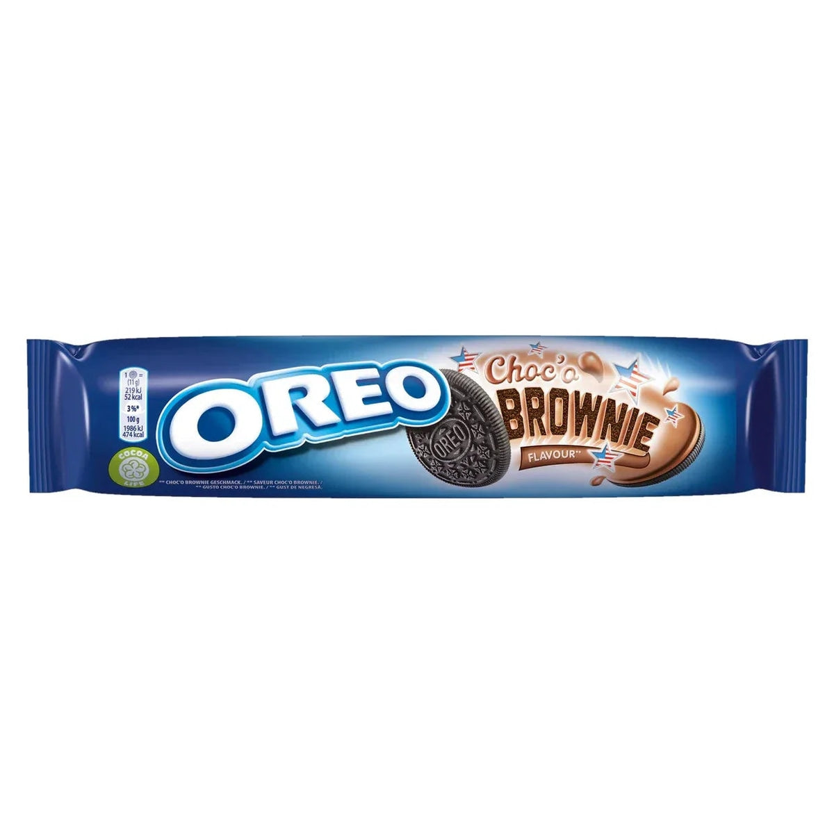 Oreo Brownie Kekse Kakaokekse mit Cremefüllung 154g 58c806-2
