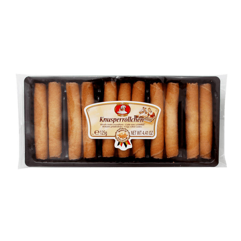 Pâtisserie Mathéo Knusperröllchen 125g