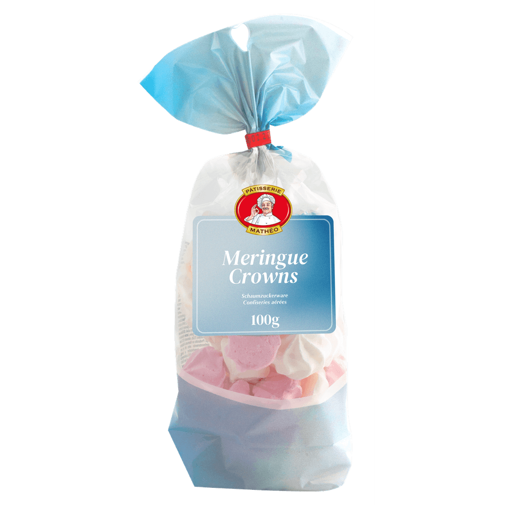 Pâtisserie Mathéo Meringue Crowns Schaumzuckergebäck 100g