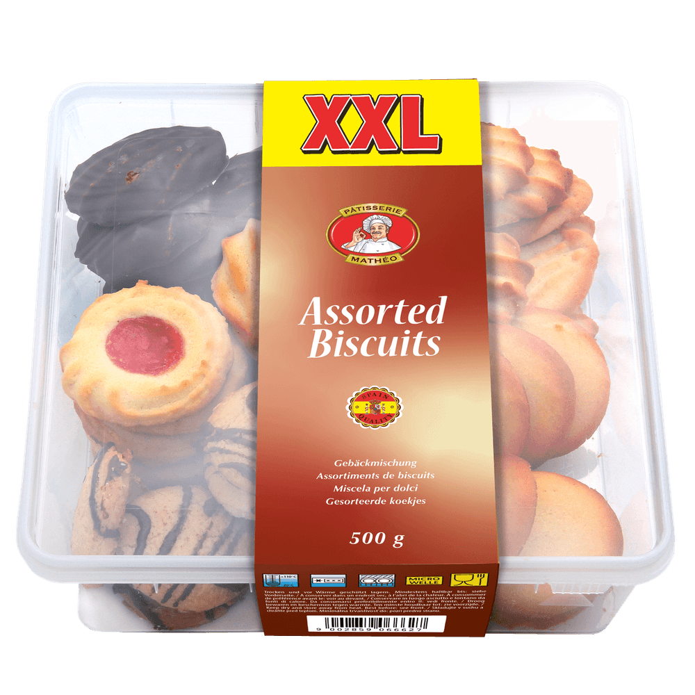 Pâtisserie Mathéo XXL Keksmischung 500g kakaofreie Schoko-Alternative