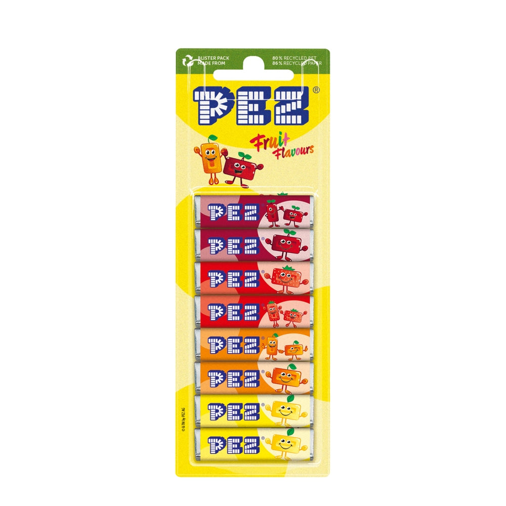 PEZ Nachfüllungen Fruchtmix 8 Rollen 68 g