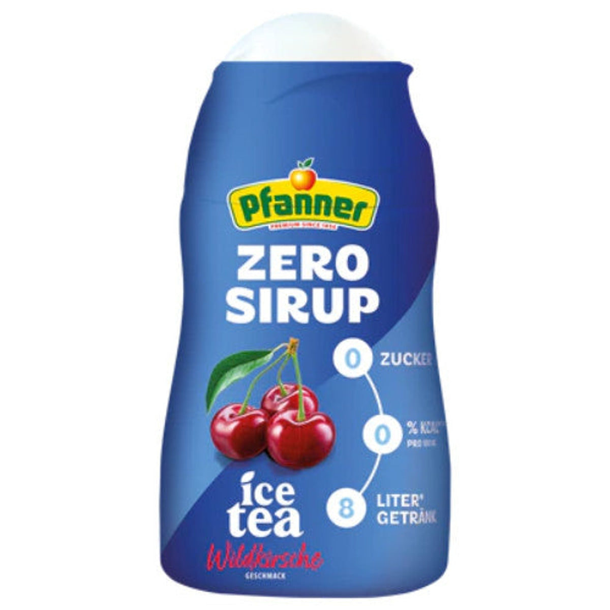 Pfanner Eistee Sirup Zero 1:140 Zitrone Holunder Pfirsich Wildkirsche 57ml 58c806-2