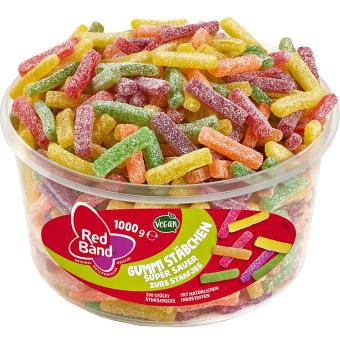 Red Band Gummi Stäbchen super sauer 500 Stück 1kg 58c806-2