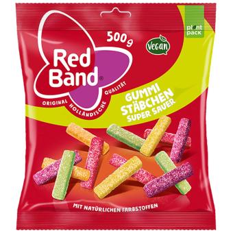 Red Band Gummi Stäbchen super sauer 500g 58c806-2
