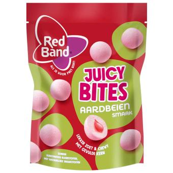 Red Band Juicy Bites Erdbeere 145g