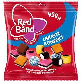 Red Band Lakritz Konfekt 450g