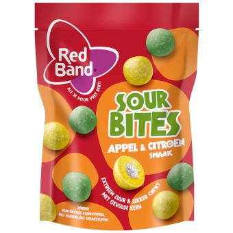 Red Band Sour Bites Apfel & Zitrone Mix 145g