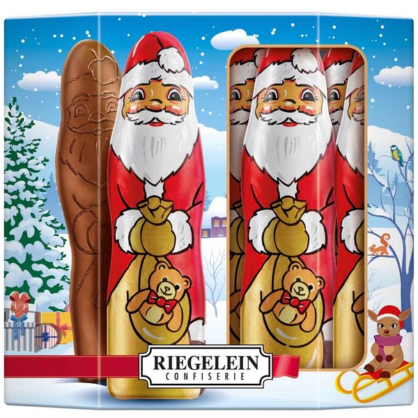 Riegelein Massive Weihnachtsmännchen 125 g – eine Originalpackung