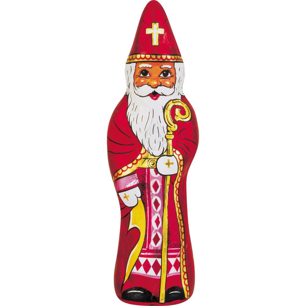 Riegelein St. Nikolaus Vollmilchschokolade 100 g – eine Originalfigur