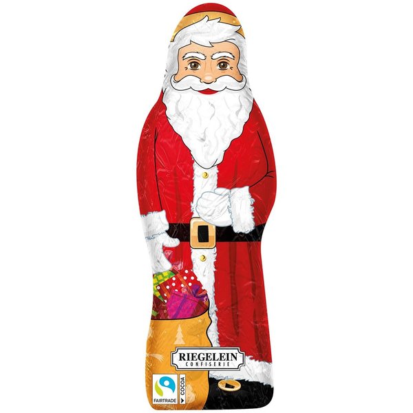 Riegelein Weihnachtsmann Vollmilchschokolade 150 g – eine Originalfigur