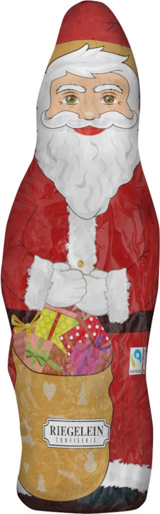 Riegelein Weihnachtsmann Vollmilchschokolade 60 g – eine Originalfigur