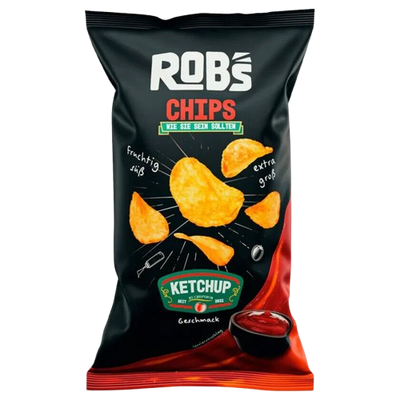 Rob's Chips Ketchup 120g MHD 03/05/25