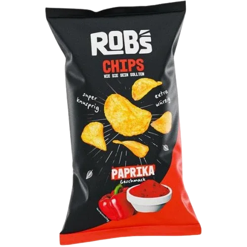 Rob's Chips Paprikageschmack 120g - Schokobote.de
