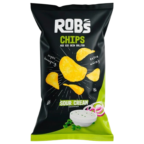Rob's Chips Sour Cream 120g 03/05/25