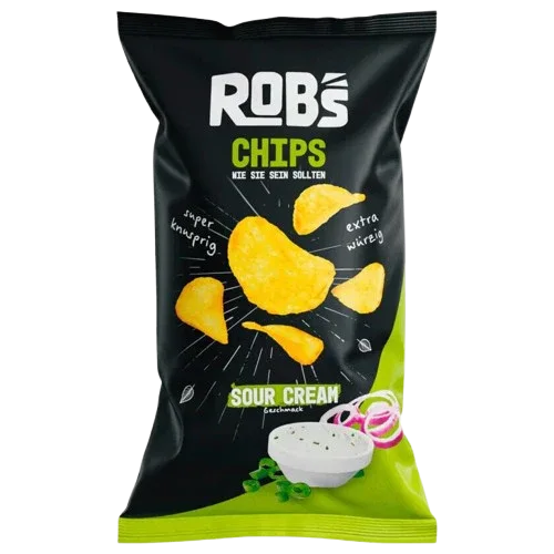 Rob's Chips Sour Cream 120g 03/05/25 - Schokobote.de