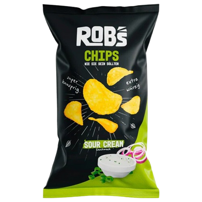 Rob's Chips Sour Cream 120g 03/05/25