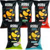 Rob's Chips Sweet BBQ, Ketchup, Paprika, Sour Cream, Meersalz, 5x 120g MHD 05/25
