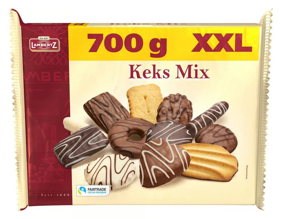 Lambertz Gebäckmischung Keks Mix XXL 700g - Schokobote.de
