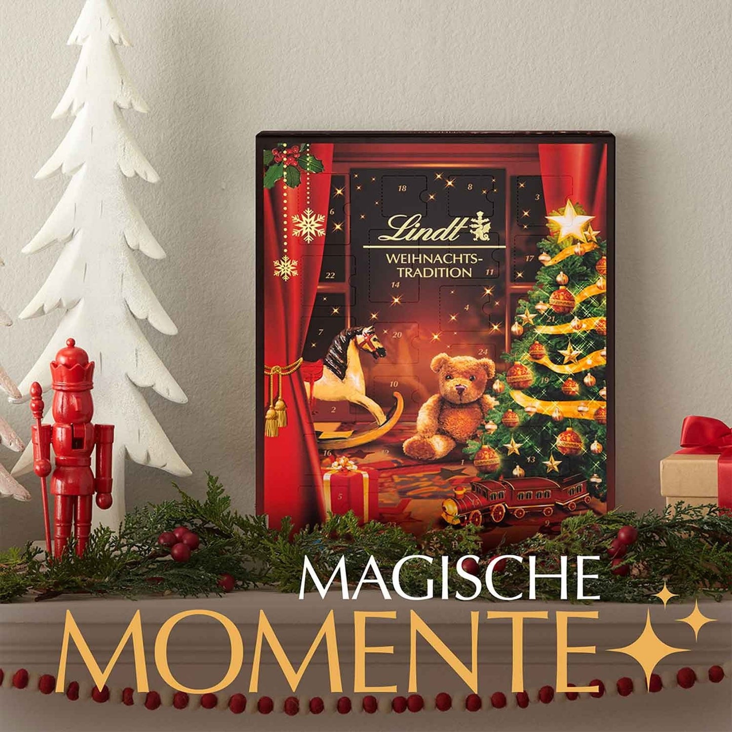 Lindt Weihnachts-Tradition Adventskalender 253g