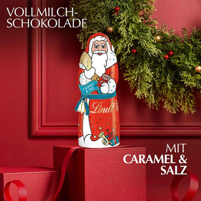 Lindt Weihnachtsmann Caramel & Salz 125g