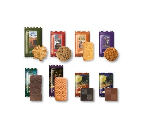 Hoppe Gebäck Luxus Mischung Kekse Schokolade 150 Stück 1253 g Sortiment HD702