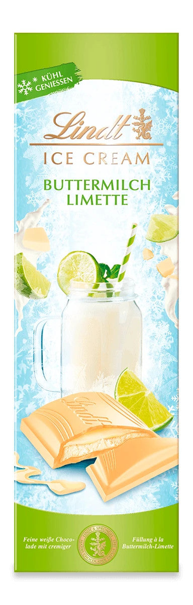 Lindt Weiße Schokolade Buttermilch Limette 100 g