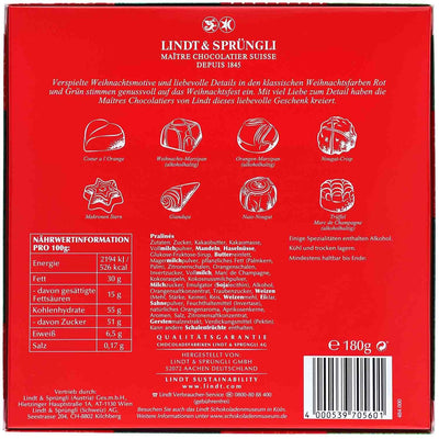 Lindt Frohes Fest Pralinés 180g