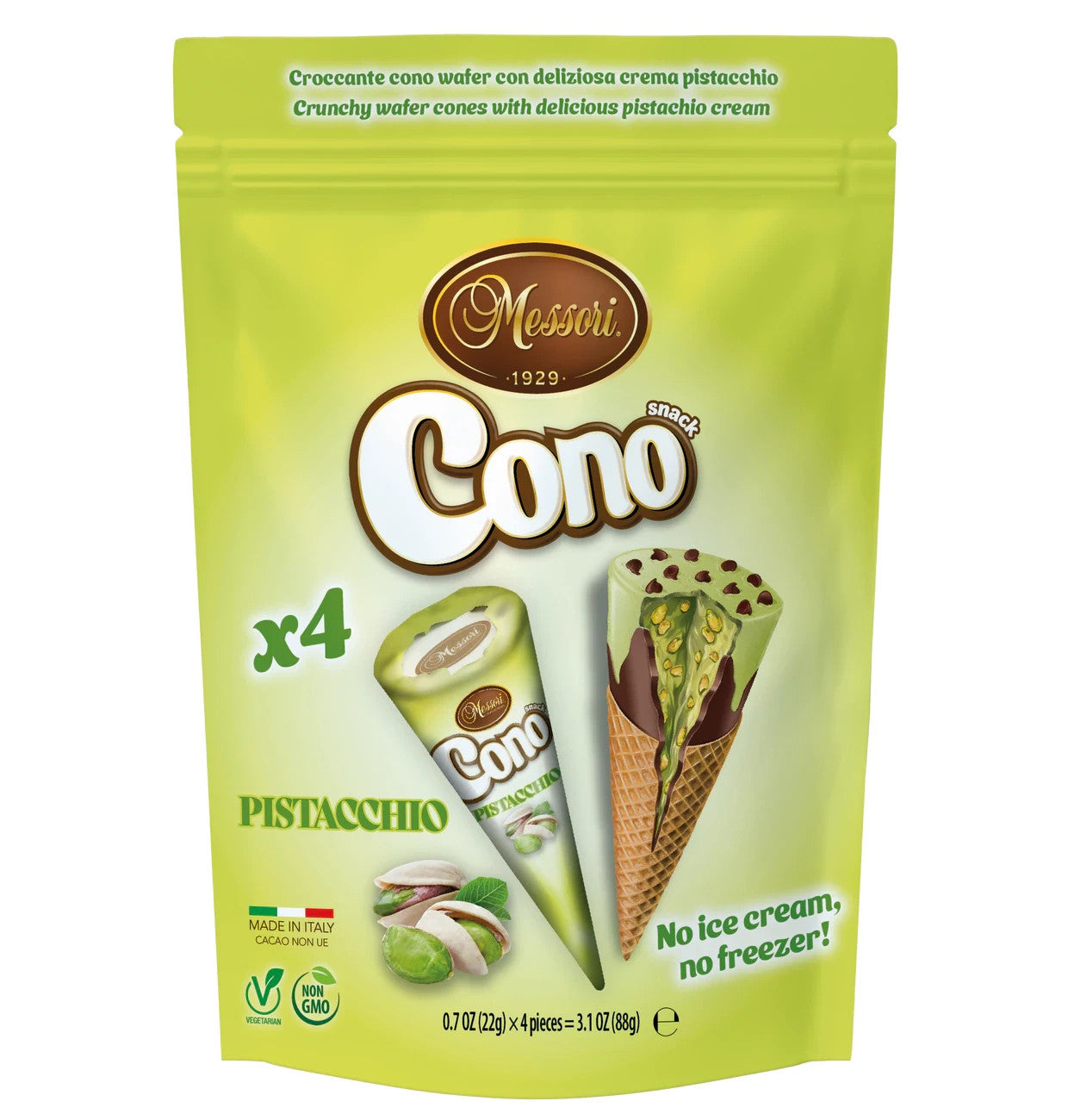 Cono Mini Waffelhoernchen Mix 4x25g = 100g Cremefüllung