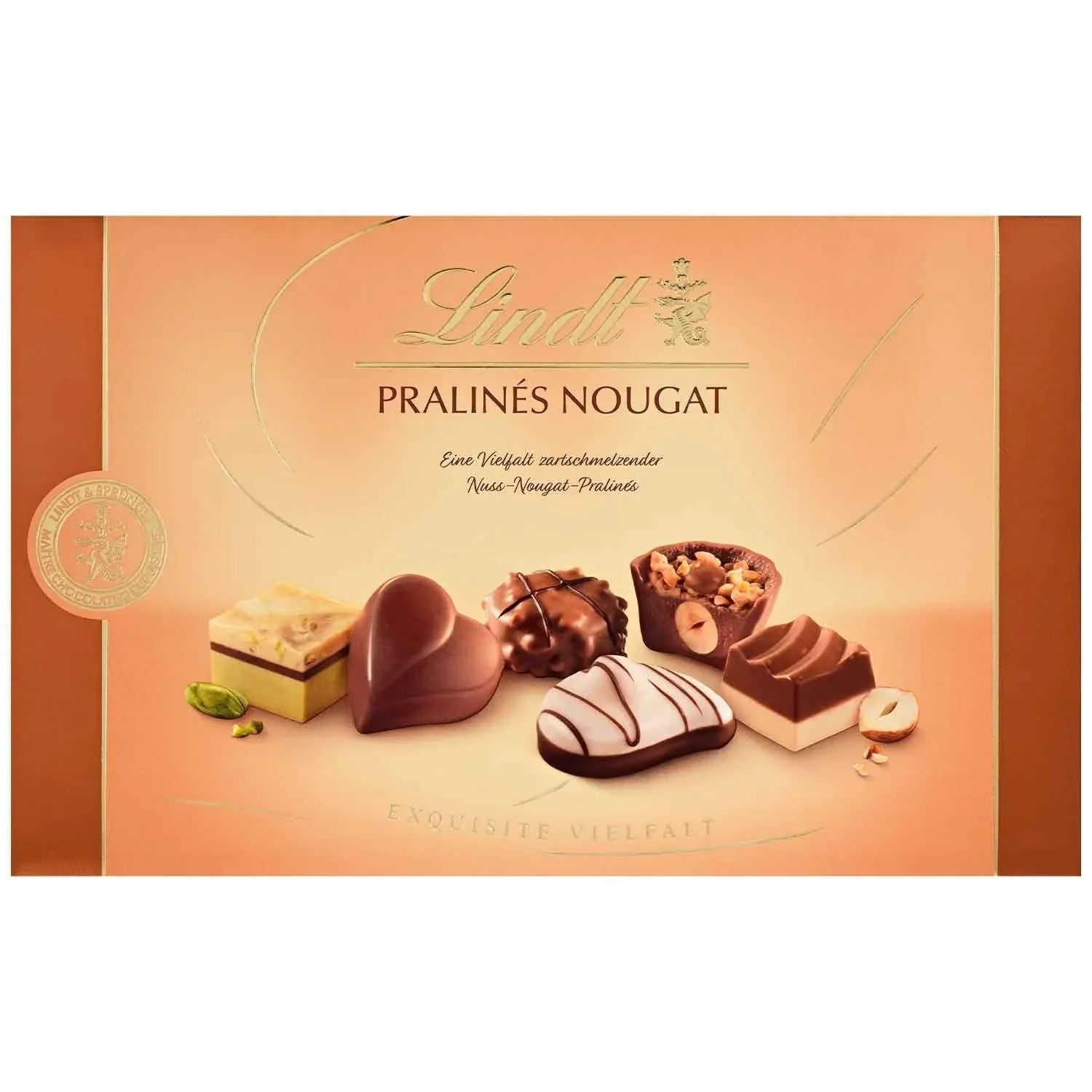 Lindt Pralinés Nougat 200g - Schokobote.de