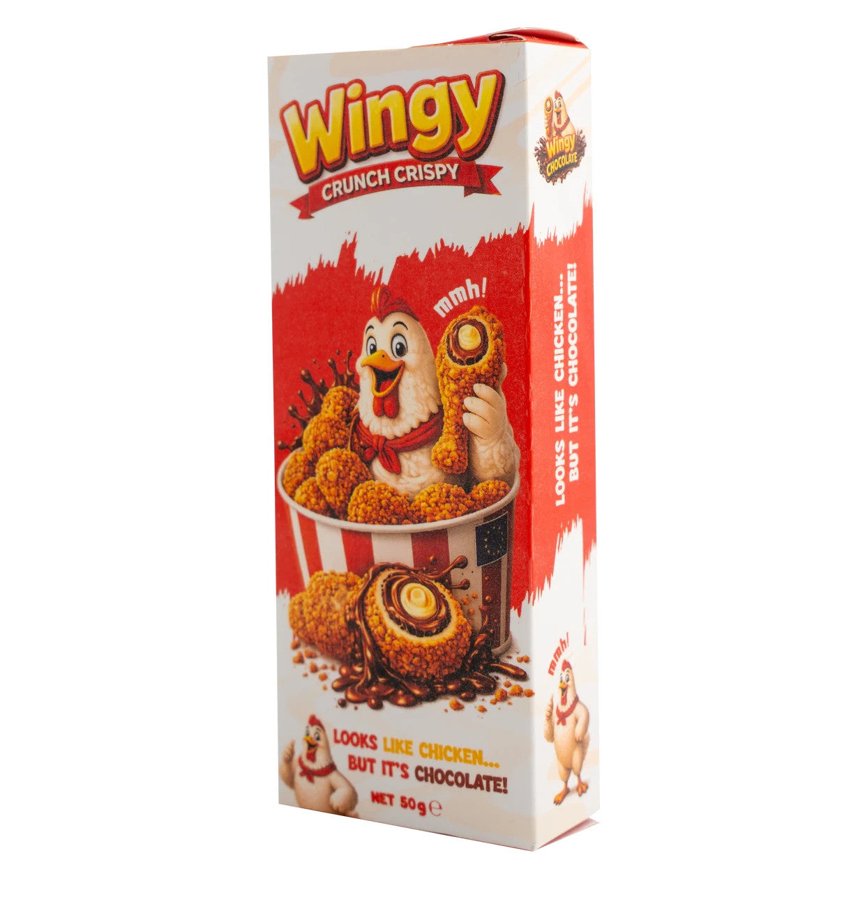 Wingy Crunch Crispy Chicken Chocolate Schokolade Creme 50g🍗🍫