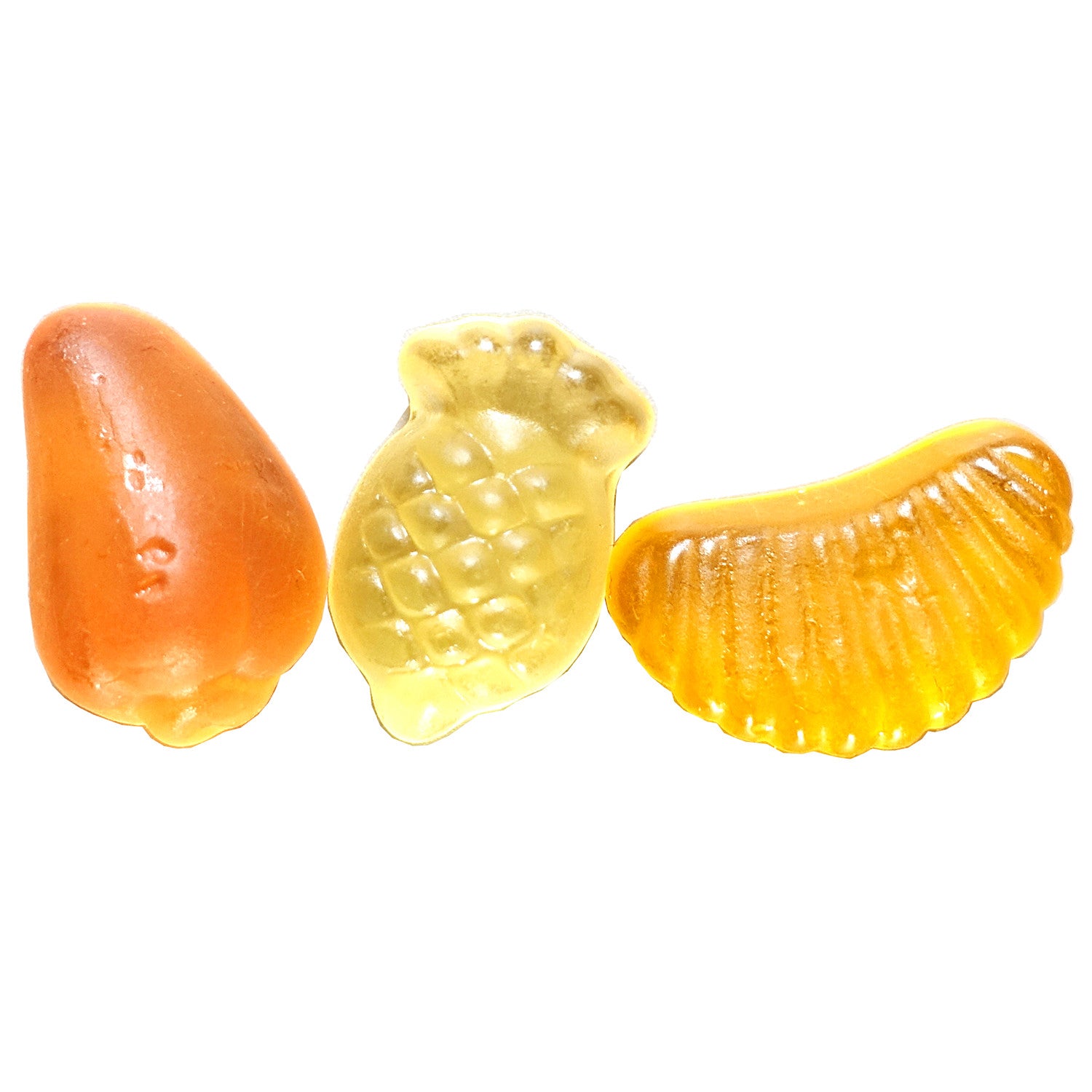 Lühders Fruchtgummi Gelbe Früchte vegan 80g