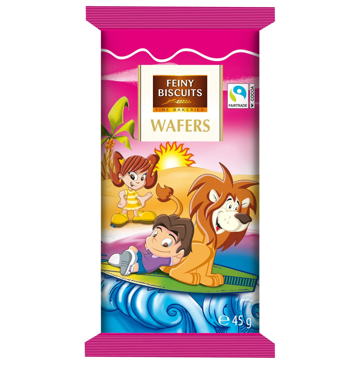 Feiny Biscuits Kinder Waffeln Kakaocreme 5x45g Kakao, 225g