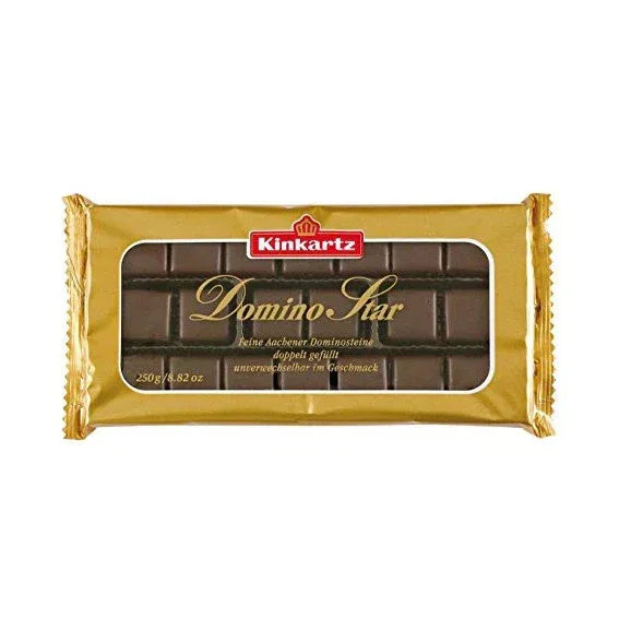 Kinkartz Aachener Dominosteine Zartbitter 3x250g ,750g Domino Star - Schokobote.de