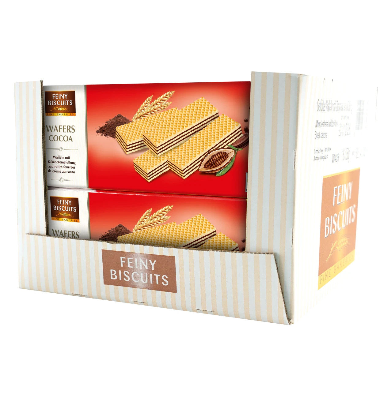 Feiny Biscuits Waffeln Kakaocremefüllung  Kakaowaffeln 250g