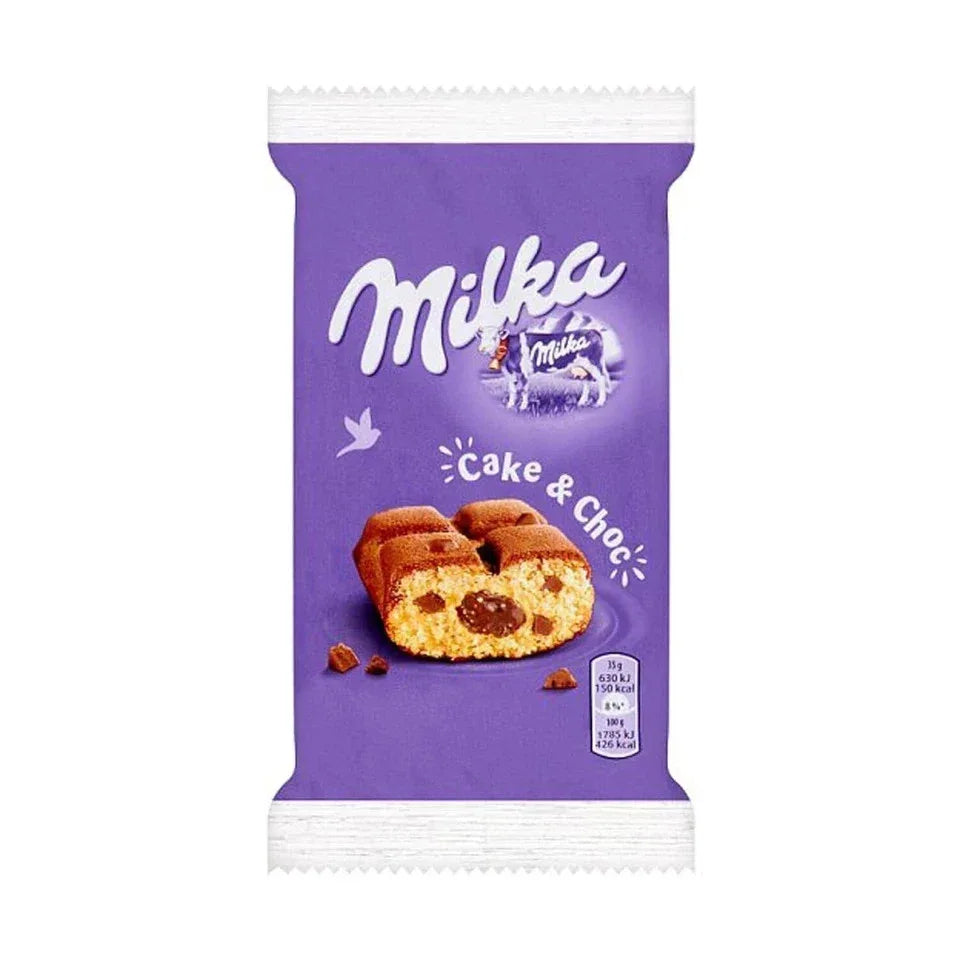 Milka Cake Choco Kuchen Alpenmilch 5x35g Schoko Füllung - Schokobote.de