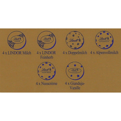 Lindt Weihnachts-Zauber Mini Tisch Adventskalender 115g