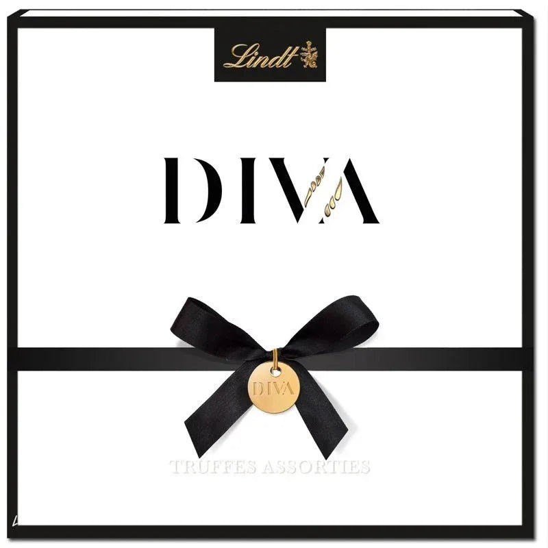 Lindt Trüffelpralinen DIVA Trüffel Collier Geschenkbox 182g - Schokobote.de