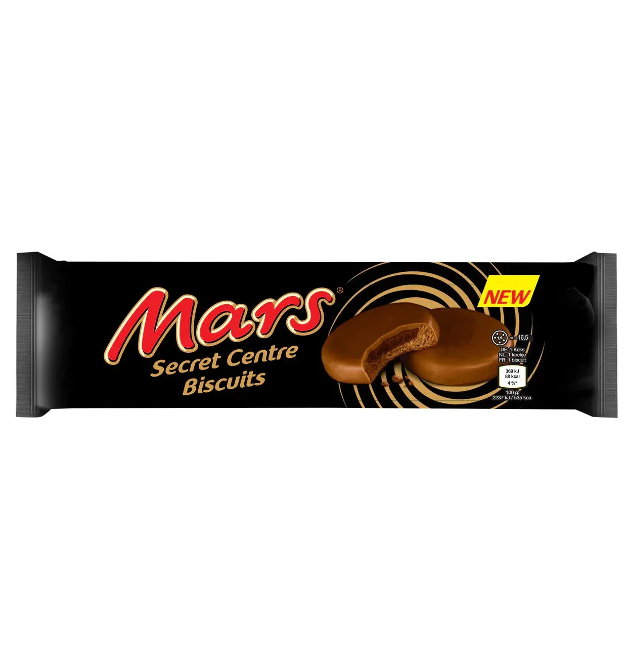 Mars Secret Centre Biscuits Karamell Milchschokolade 132g - Schokobote.de