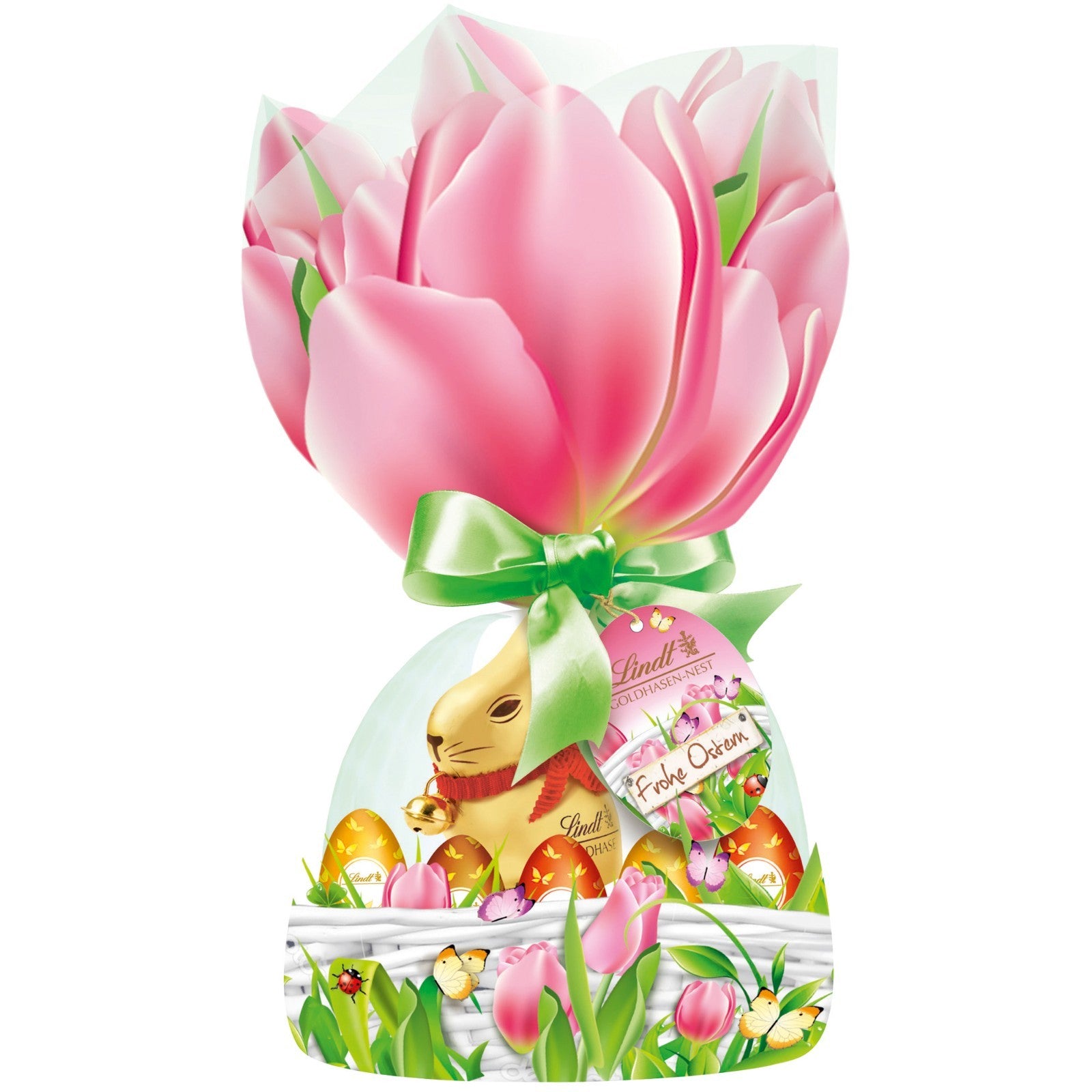 Lindt Hasen-Nest mit Spezialitäten-Eiern 280g