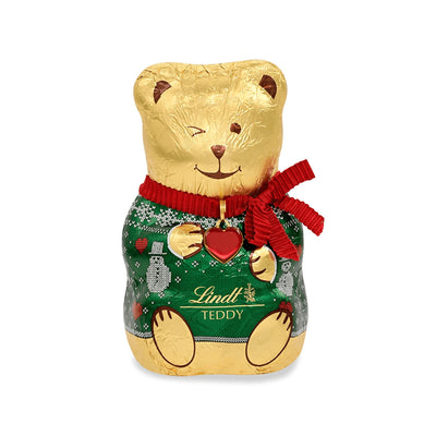 Lindt TEDDY Pullover Blau oder Grün, 100g