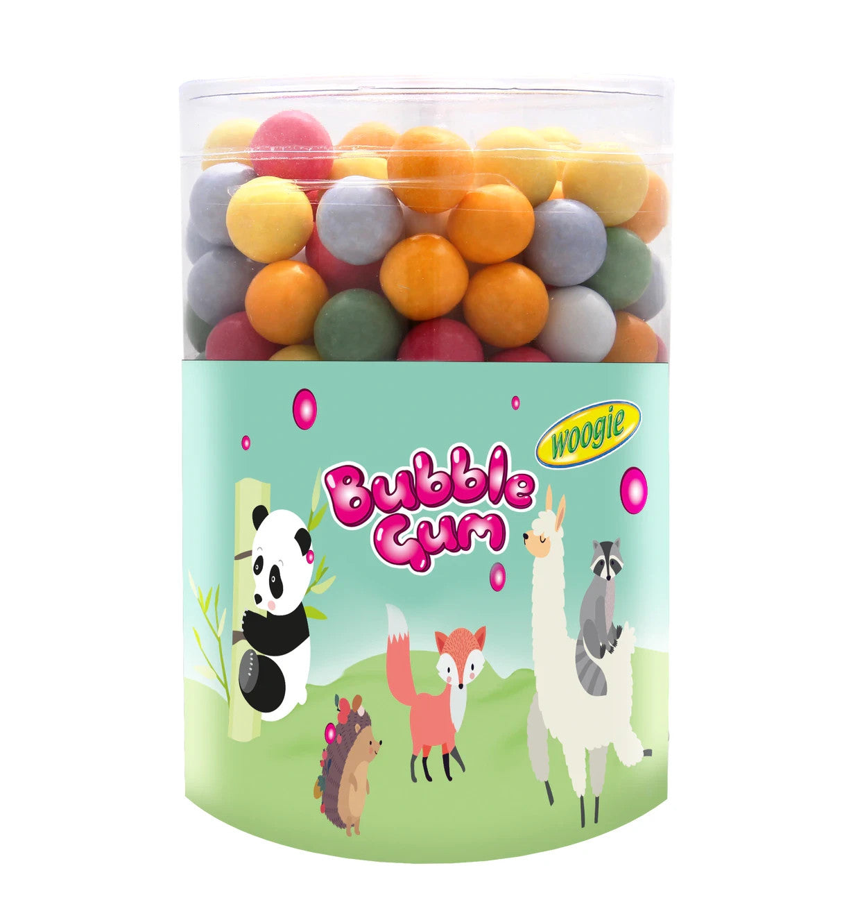 Woogie Kaugummi Kugeln Frucht Kaugummi Bunte Kaugummikugeln 500g