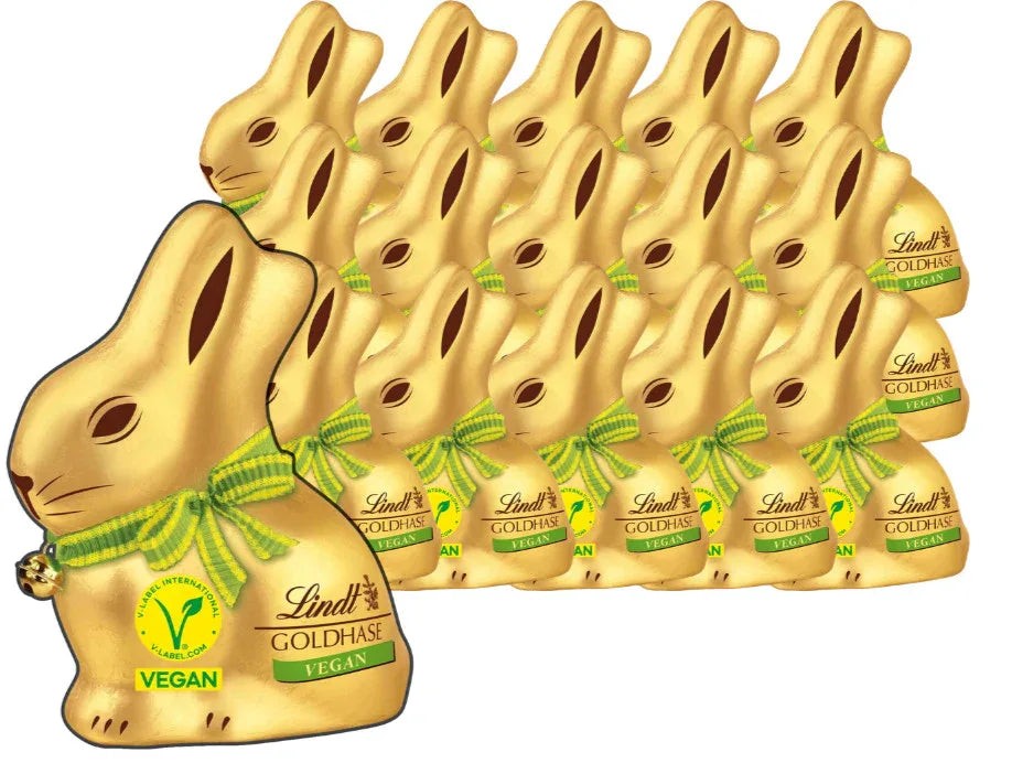 Lindt Goldhase Vegan 16x 100g - Schokobote.de