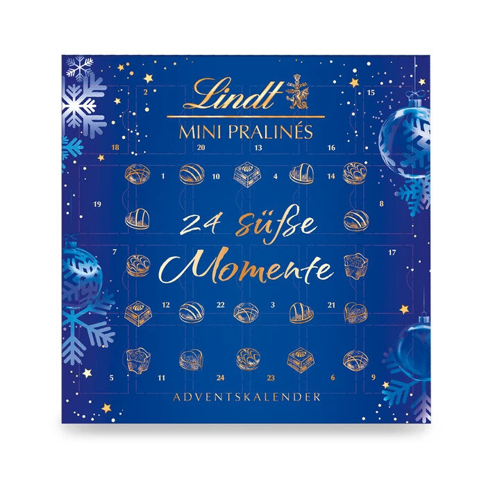 Lindt MINI PRALINÉS Adventskalender, 125g