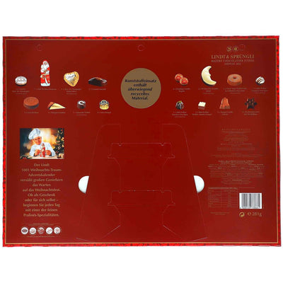 Lindt 1001 Weihnachts-Traum Adventskalender 281g