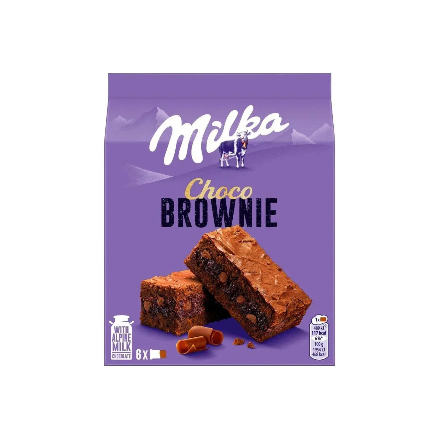 Milka Brownies Choco Schokokuchen saftig weich 150g - Schokobote.de